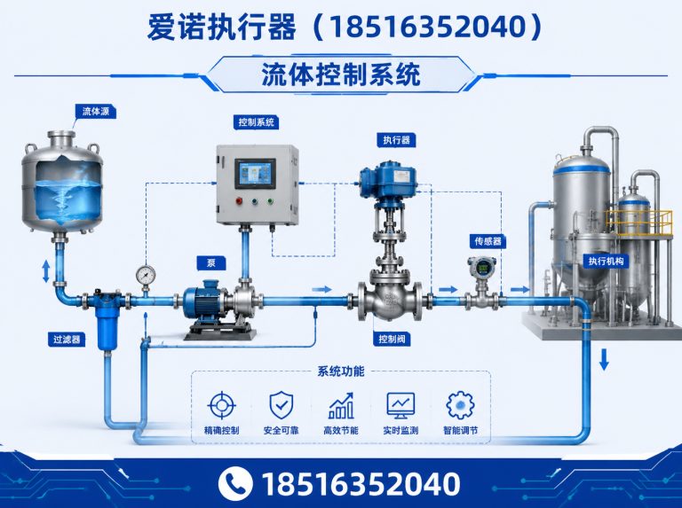 文成县气动执行器展示图